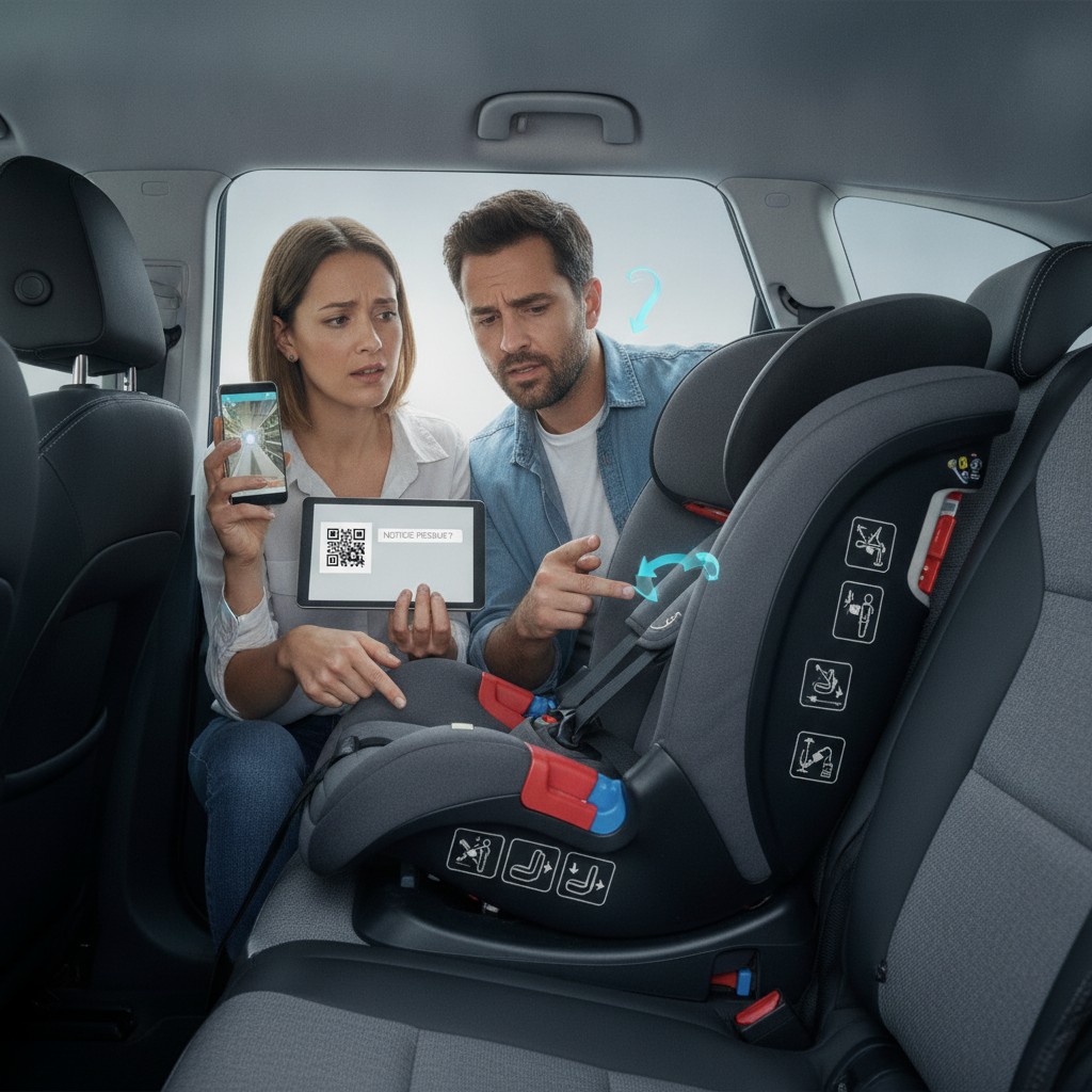 Comment Installer un Siège Auto Quand on a Perdu la Notice ?
